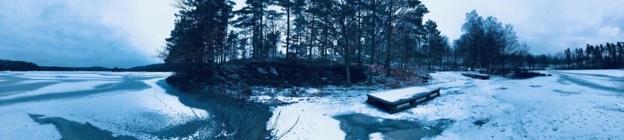 Chalet Holmen Uddevalla Bagian luar foto